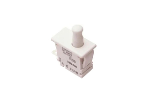 PUSHBUTTON SWITCH, THERMOPLASTIC POLYESTER, 125 VAC, NO/NC CONTACT, ON-OFF CONTACT, DPDT, PANEL MOUNTING, -40 TO 85 DEG C, MEETS CULUS, VDE by Newark / Element 14