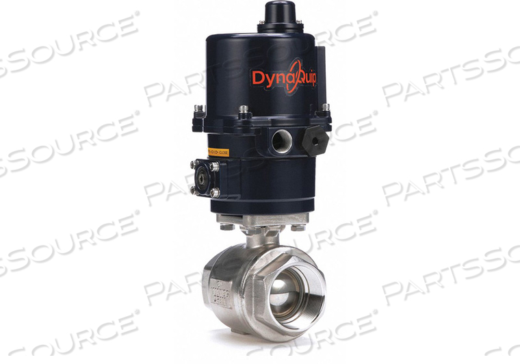 ELECTRONIC BALL VALVE SS 2 IN. by Dynaquip Controls