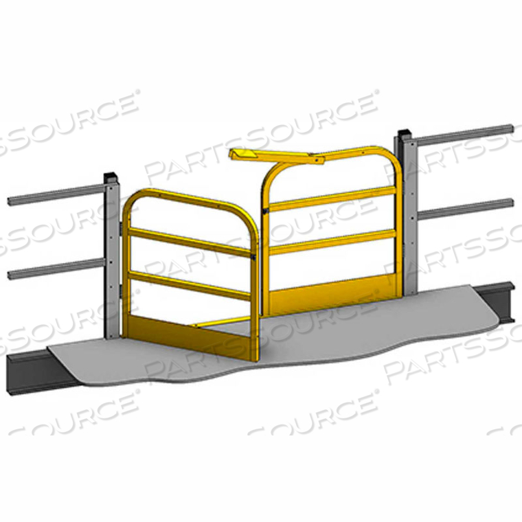 MEZZANINE SWING GATE 3 RAIL 6'LX42"H 