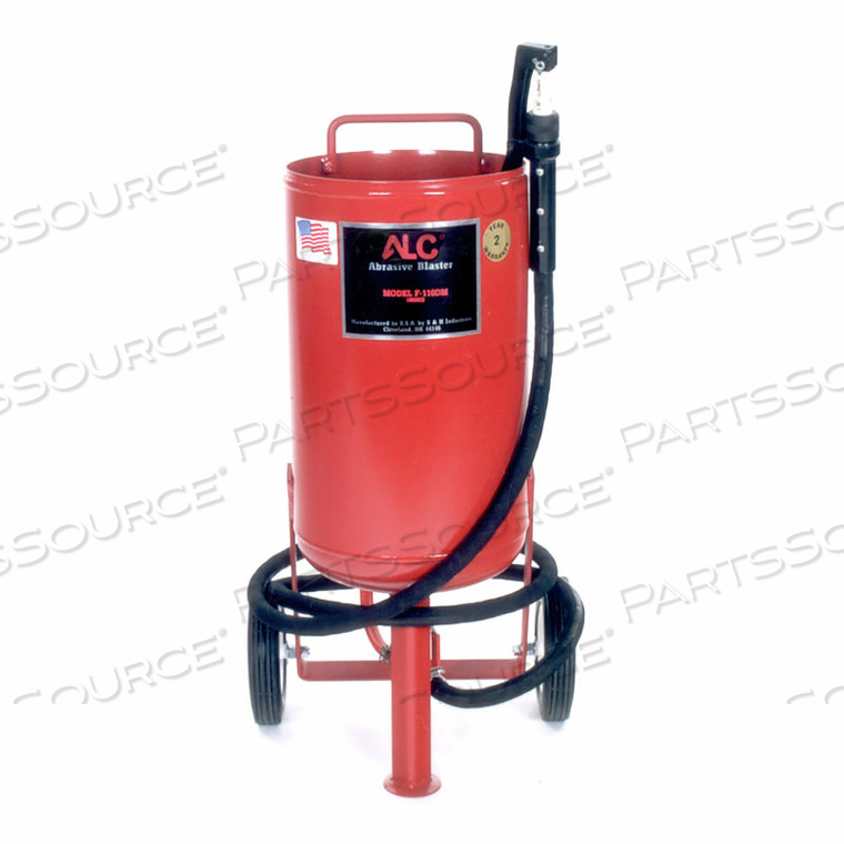 20 GAL PORTABLE PRESSURE BLASTER DEADMAN, STEEL by ALC 20 GAL PORTABLE PRESSURE BLASTER DEADMAN, STEEL by ALC