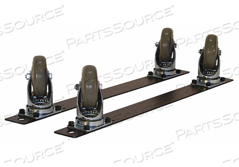 PLATE CASTER KIT POLYURETHANE 275 LB PK4 by Pro-Line