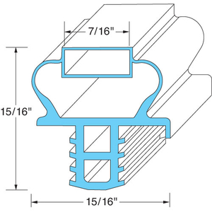 DRAWER GASKET by Delfield