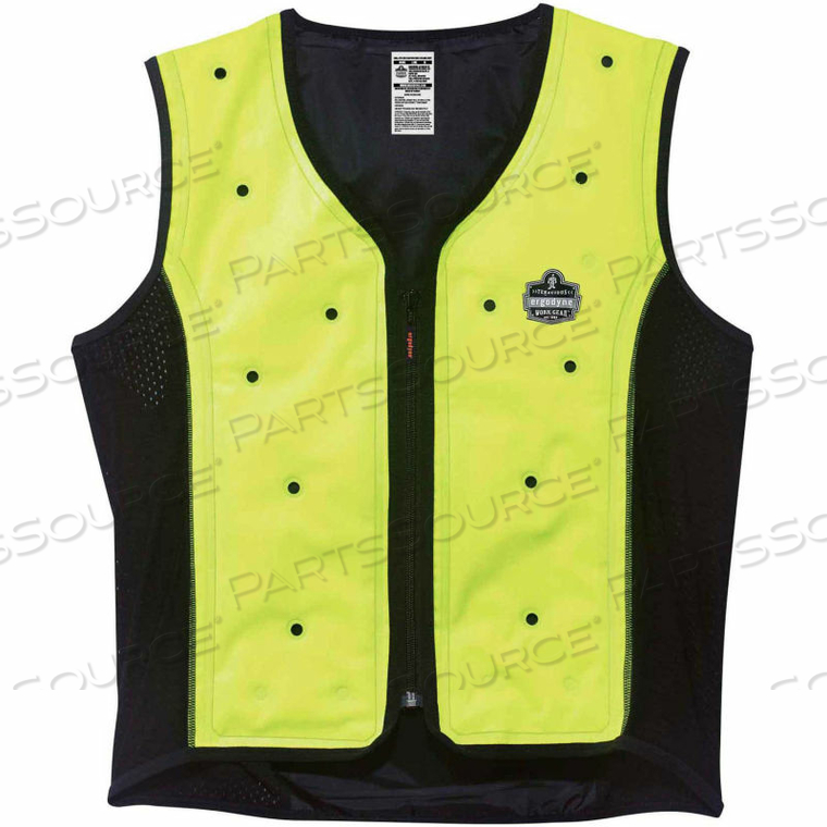 6685 DRY EVAPORATIVE COOLING VEST, LIME, 2XL by Ergodyne 6685 DRY EVAPORATIVE COOLING VEST, LIME, 2XL by Ergodyne