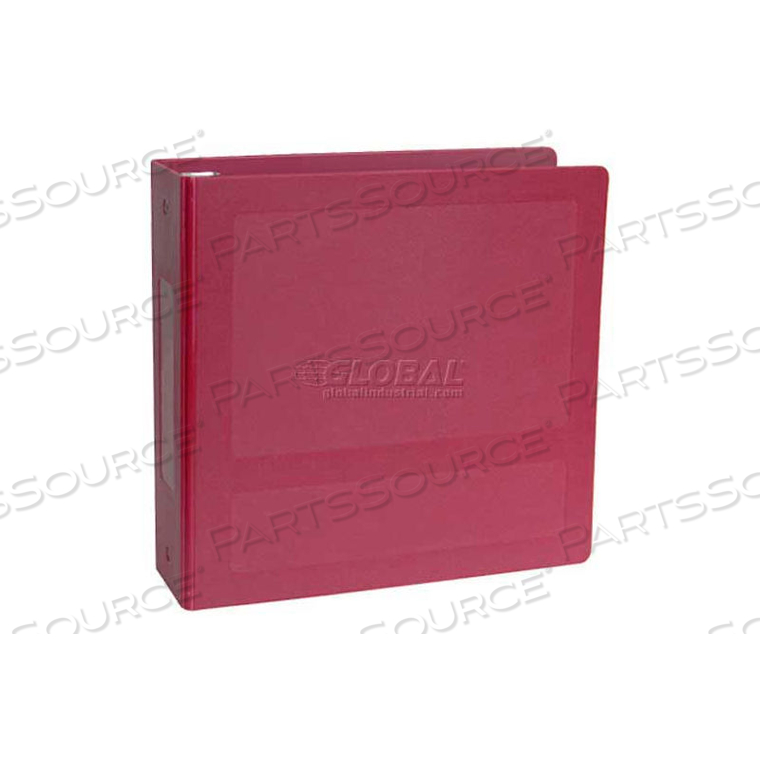 MOLDED BINDER 1.5" SO - SILVER BASE ANTIMICROBIAL 3-RING BURGUNDY by Omnimed, Inc. MOLDED BINDER 1.5" SO - SILVER BASE ANTIMICROBIAL 3-RING BURGUNDY by Omnimed, Inc.