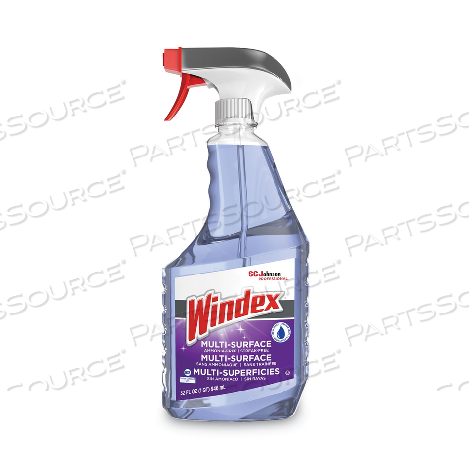 NON-AMMONIATED GLASS/MULTI SURFACE CLEANER, FRESH SCENT, 32 OZ BOTTLE by Windex