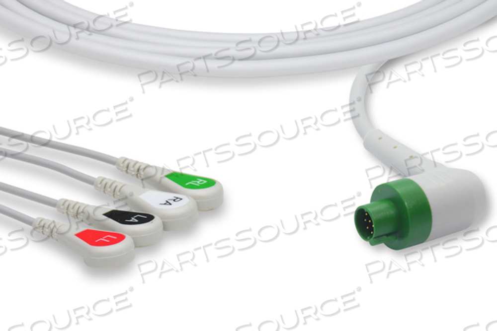 SCHILLER COMPATIBLE DIRECT-CONNECT ECG CABLE 