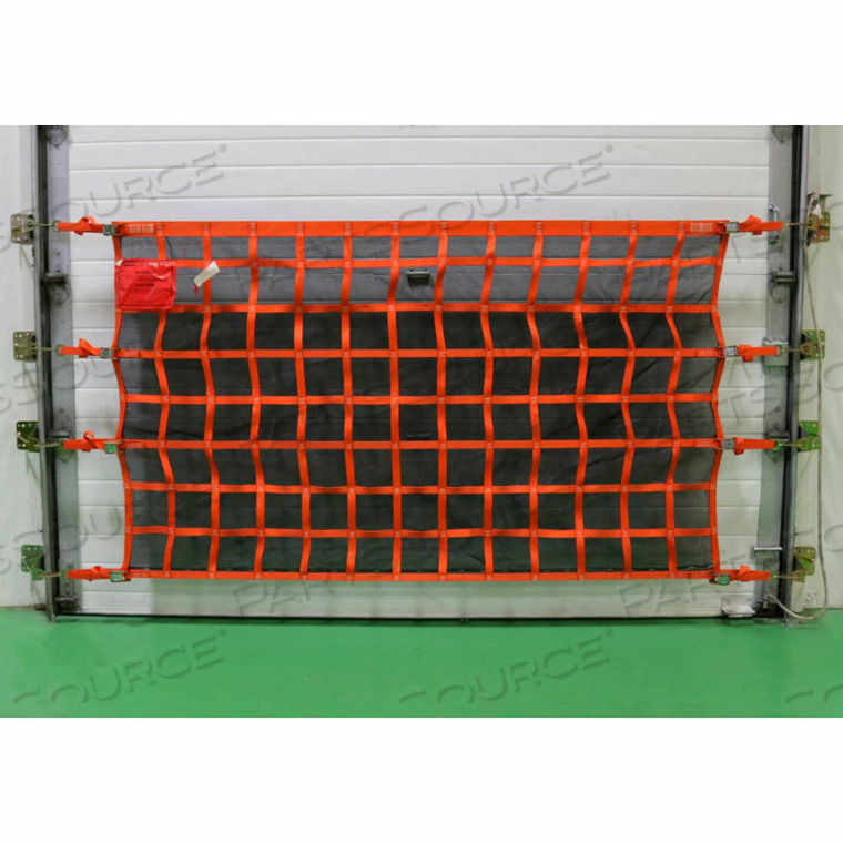 US NETTING LOADING DOCK DOOR DEBRIS CONTAINMENT NETTING, 4 FEET X 20 FEET by National Tool Grinding, Inc