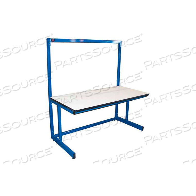60 X 30 BASIC SINGLE SIDED STARTER EXPANDABLE WORKBENCH - ESD LAMINATE TOP by Proline 60 X 30 BASIC SINGLE SIDED STARTER EXPANDABLE WORKBENCH - ESD LAMINATE TOP by Proline