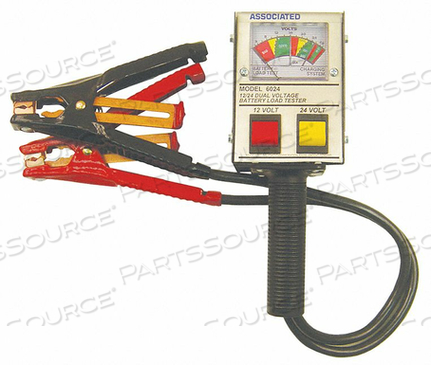 BATTERY TESTER ANALOG 12 TO 24V 125A by Associated Equipment BATTERY TESTER ANALOG 12 TO 24V 125A by Associated Equipment