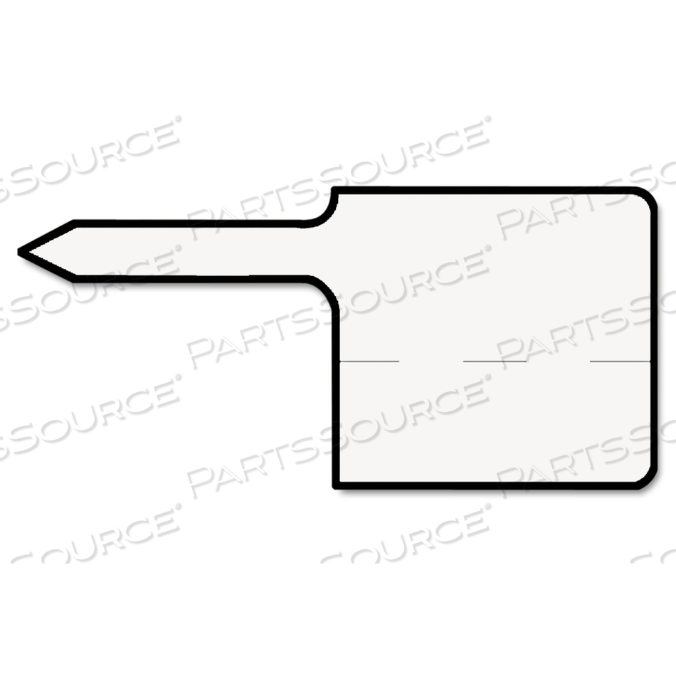 LW PRICE TAG LABELS, 0.93" X 0.87", WHITE, 400 LABELS/ROLL by Dymo LW PRICE TAG LABELS, 0.93" X 0.87", WHITE, 400 LABELS/ROLL by Dymo