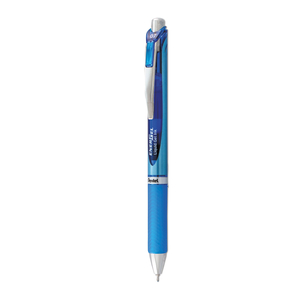 ENERGEL RTX GEL PEN, RETRACTABLE, MEDIUM 0.7 MM NEEDLE TIP, BLUE INK, BLUE/GRAY BARREL by Pentel of America ENERGEL RTX GEL PEN, RETRACTABLE, MEDIUM 0.7 MM NEEDLE TIP, BLUE INK, BLUE/GRAY BARREL by Pentel of America