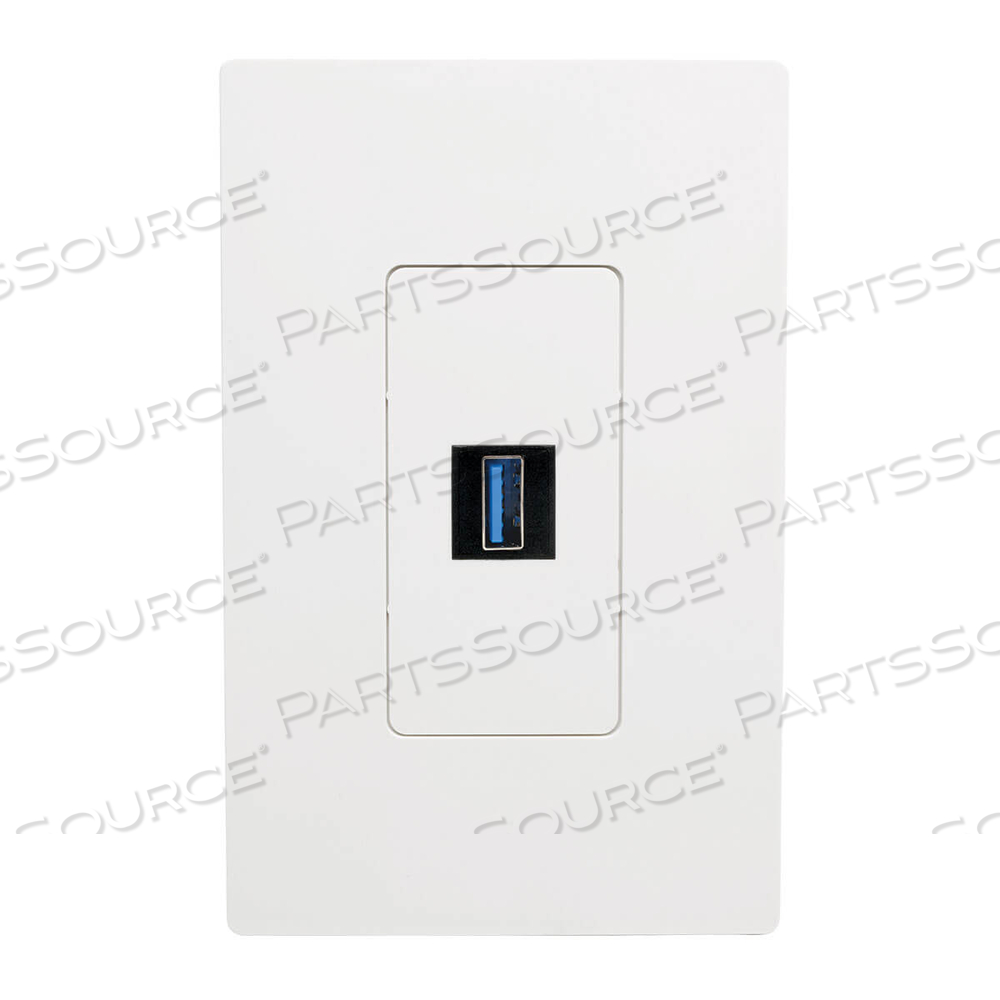 USB 3.0 KEYSTONE PANEL MOUNT COUPLER F/F ALL IN ONE BLACK - USB by Tripp Lite USB 3.0 KEYSTONE PANEL MOUNT COUPLER F/F ALL IN ONE BLACK - USB by Tripp Lite