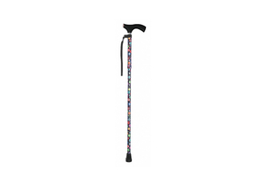 WALKING STICK SINGLE 12IN H BUBBLES WOOD by SwitchSticks