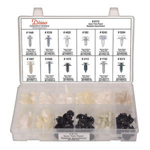 PANEL RETAINER ASSORTMENT,120 PCS, 120 PIECES by Approved Vendor