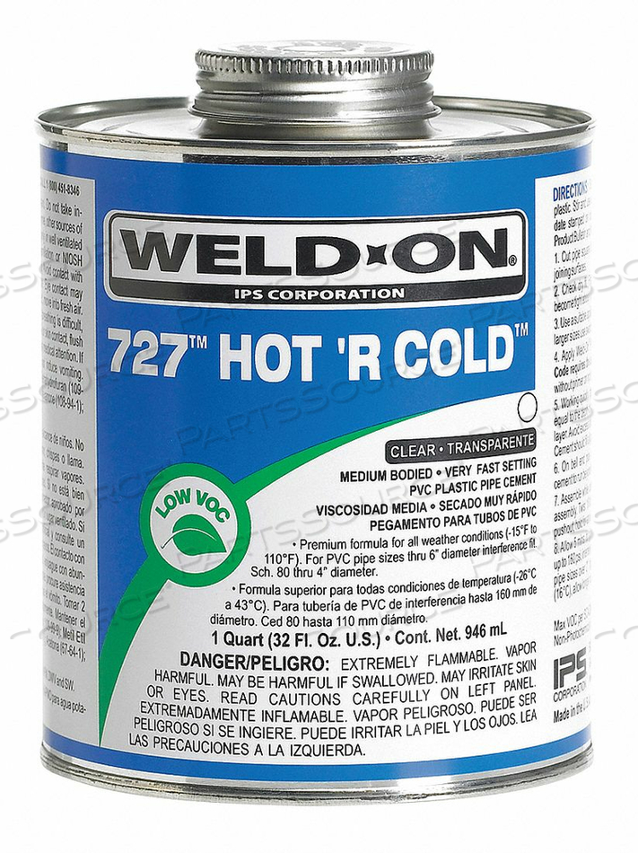 PIPE CEMENT PVC 16 OZ. by Weld-On PIPE CEMENT PVC 16 OZ. by Weld-On