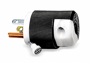 PLUG 5-15P 15A 125V by Hubbell Incorporated, Wiring Device-Kellums