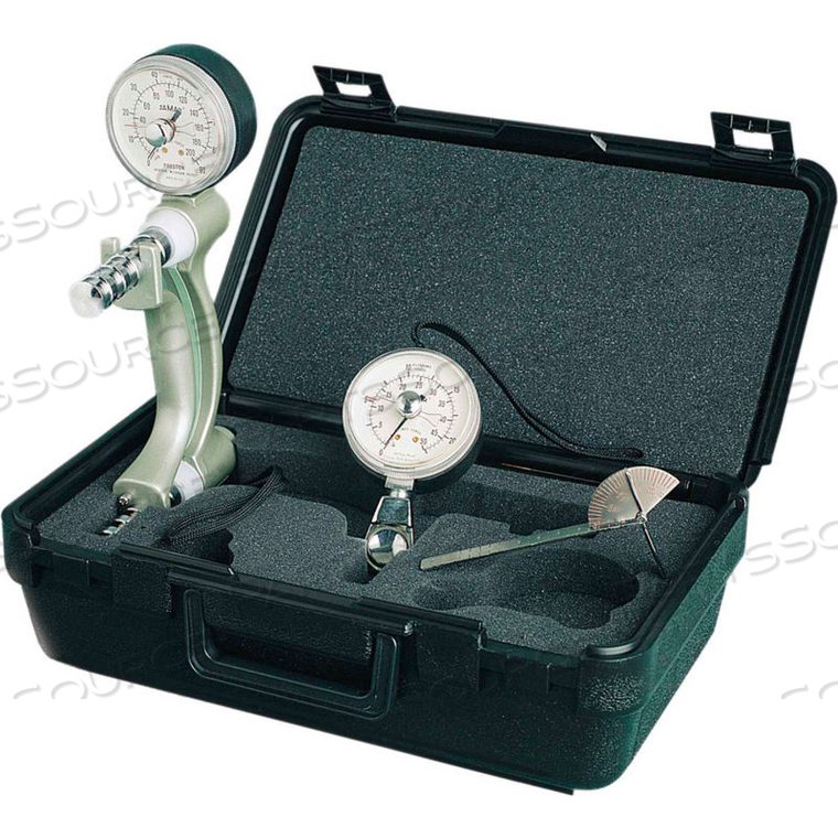 JAMAR 3-PIECE HAND EVALUATION SET, 200LB./50LB. by Fabrication Enterprises JAMAR 3-PIECE HAND EVALUATION SET, 200LB./50LB. by Fabrication Enterprises