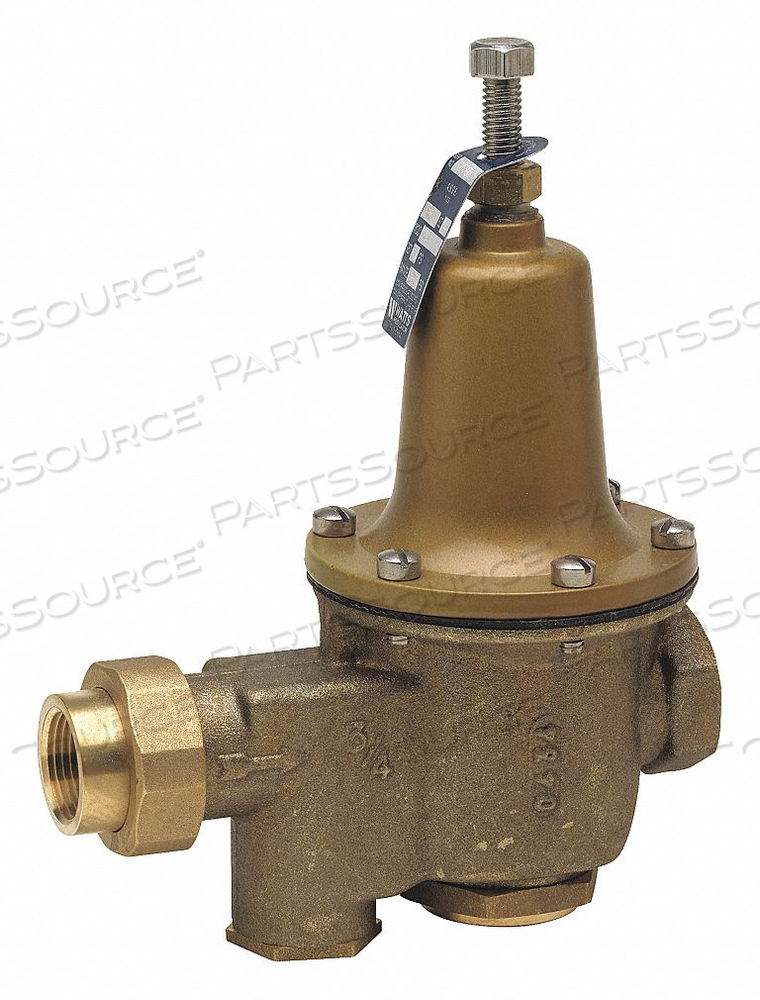 WATER PRESS REDUCING VALVE 1-1/2IN 30PSI by Watts Regulator Co. WATER PRESS REDUCING VALVE 1-1/2IN 30PSI by Watts Regulator Co.