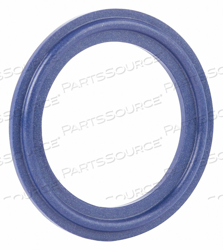 SANITARY GASKET 2IN TRI-CLAMP SILICONE by Rubberfab