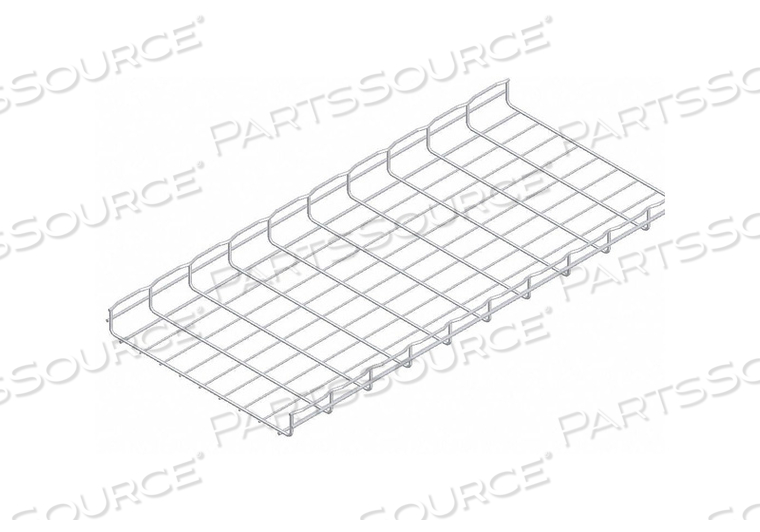 WIRE MESH CABLE TRAY 18X2IN 10 FT by Cablofil