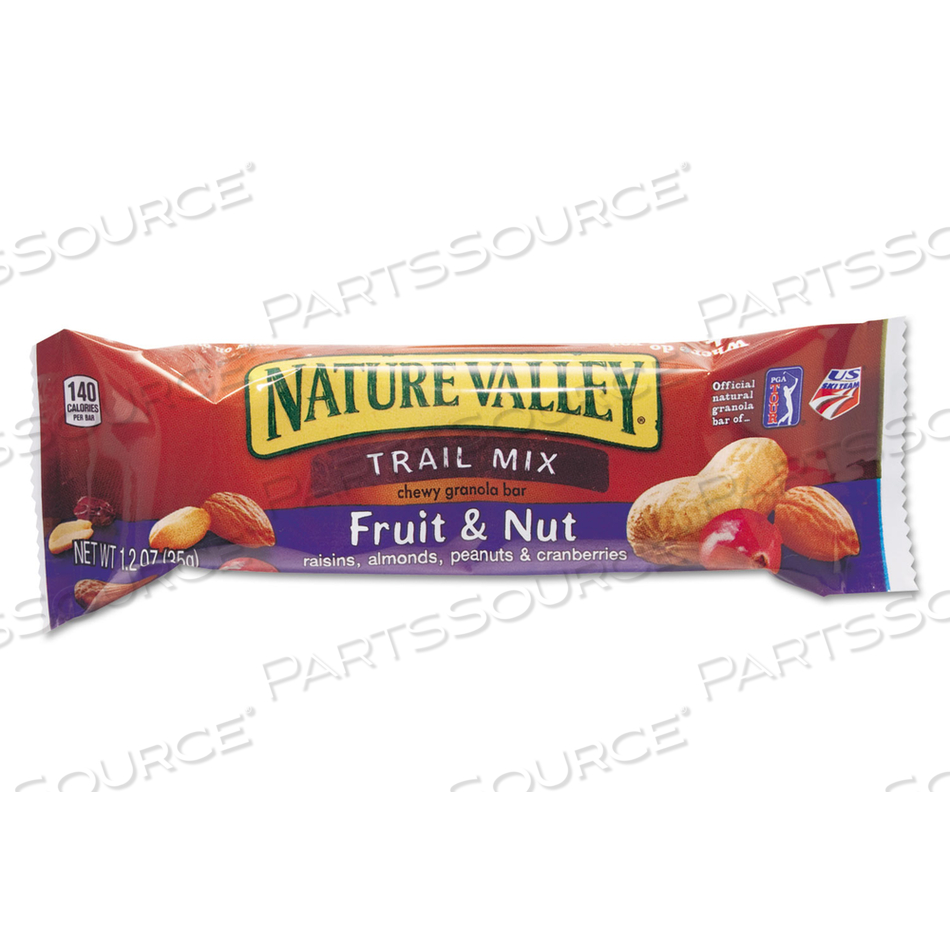 GRANOLA BARS, CHEWY TRAIL MIX CEREAL, 1.2 OZ BAR by Nature Valley GRANOLA BARS, CHEWY TRAIL MIX CEREAL, 1.2 OZ BAR by Nature Valley