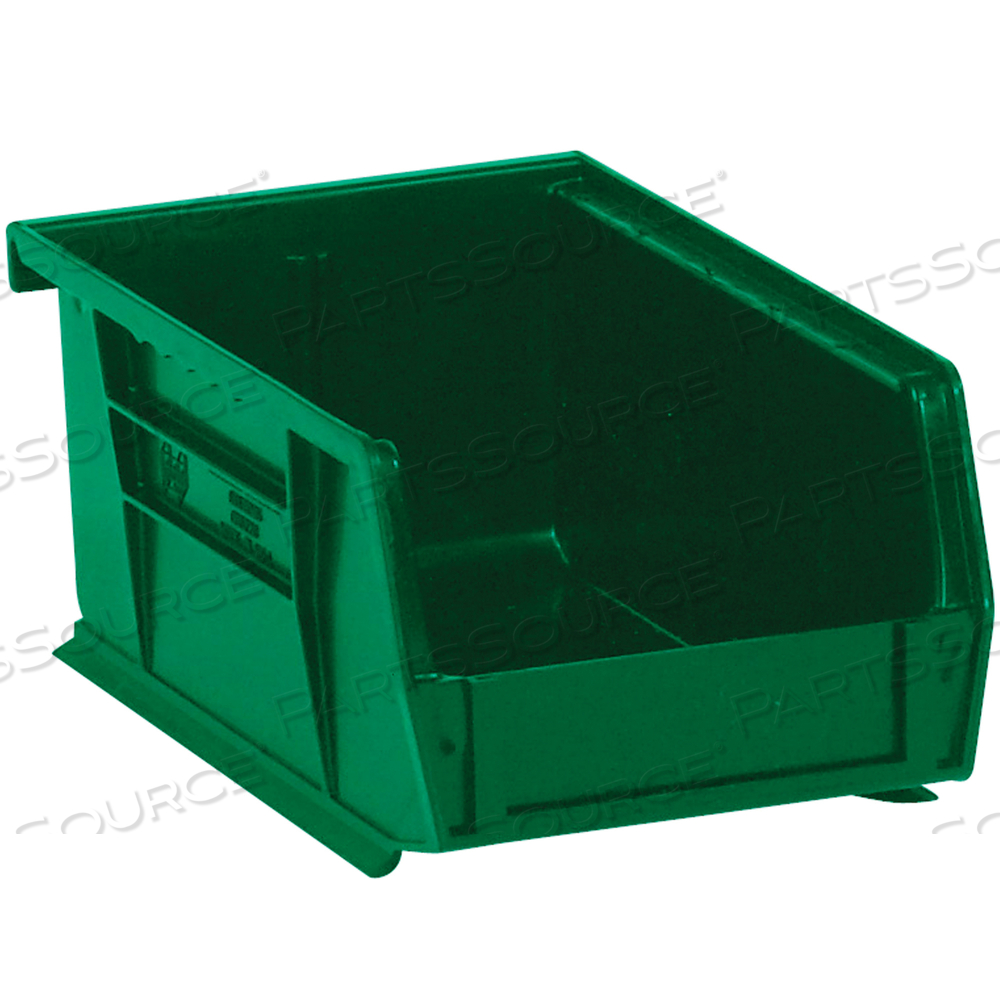 PLASTIC STACK & HANG BIN BOXES, 9 1/4" X 6" X 5", GREEN, 12/CASE by BOX Partners (Box Acquisitions, LLC)