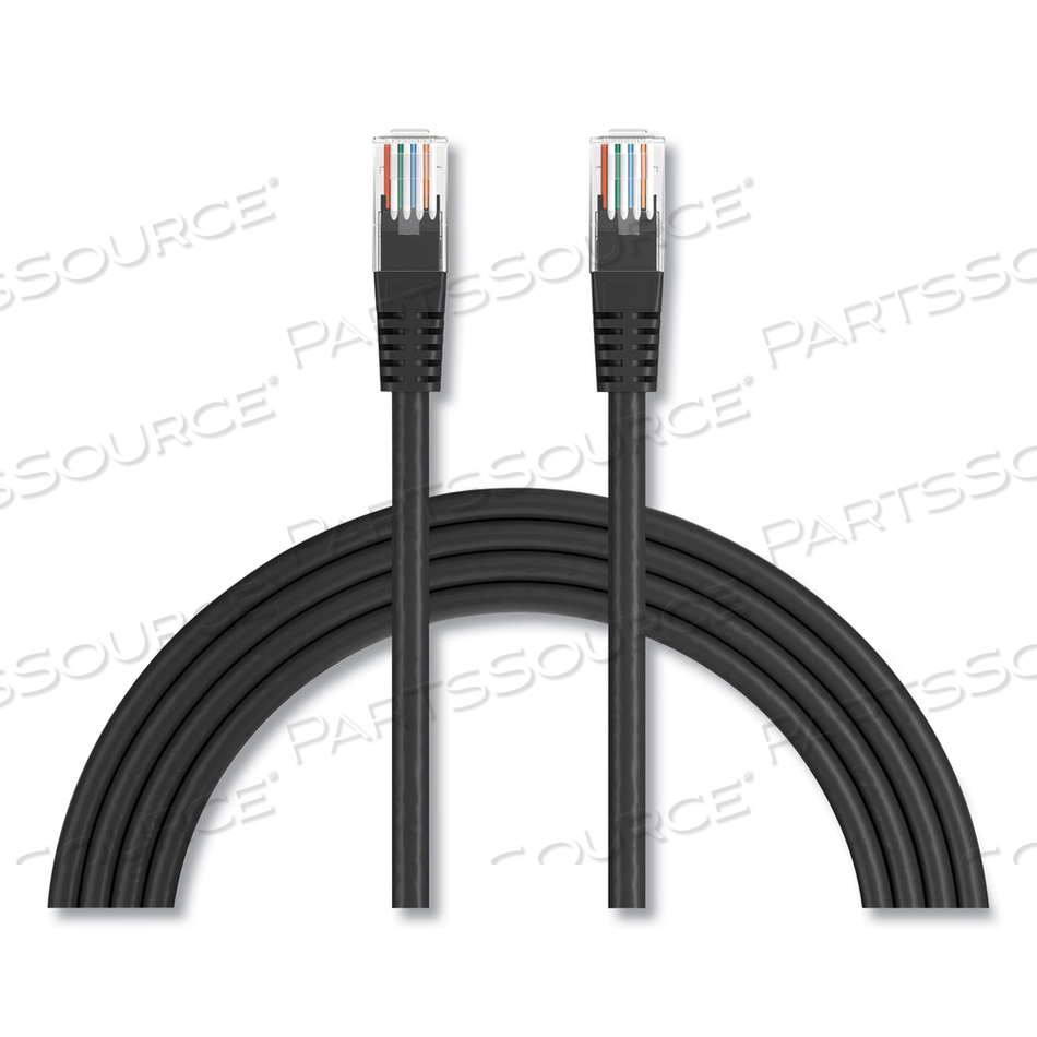 CAT6 PATCH CABLE, 50 FT, BLACK 