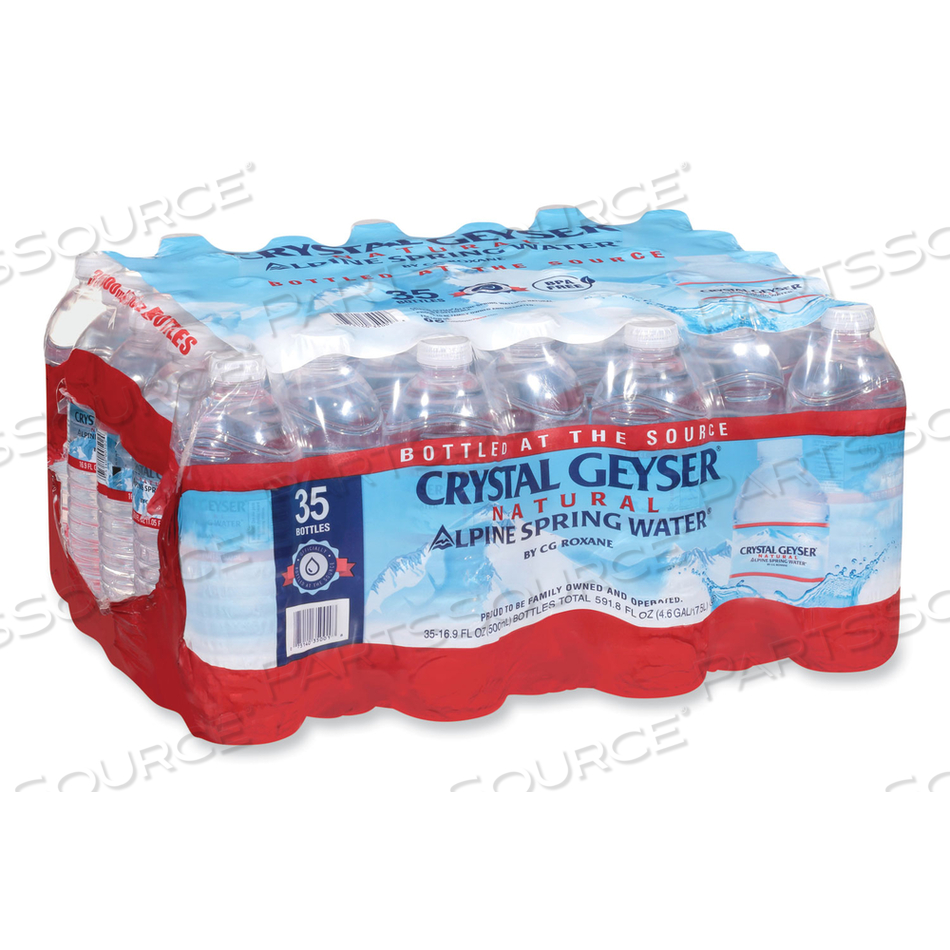 NATURAL ALPINE SPRING WATER, 16.9 OZ BOTTLE by Crystal Geyser