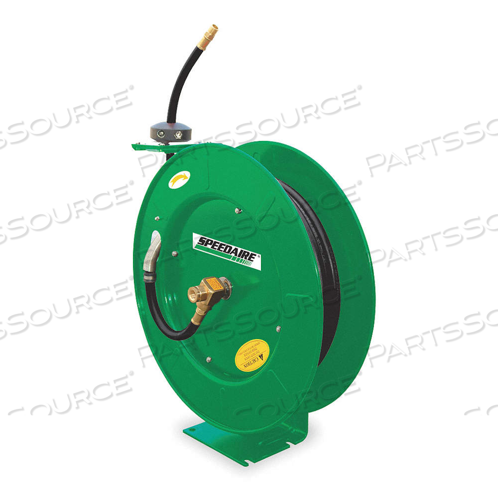 SPRING RETURN HOSE REEL 1/2 IN ID 75 FT by Speedaire