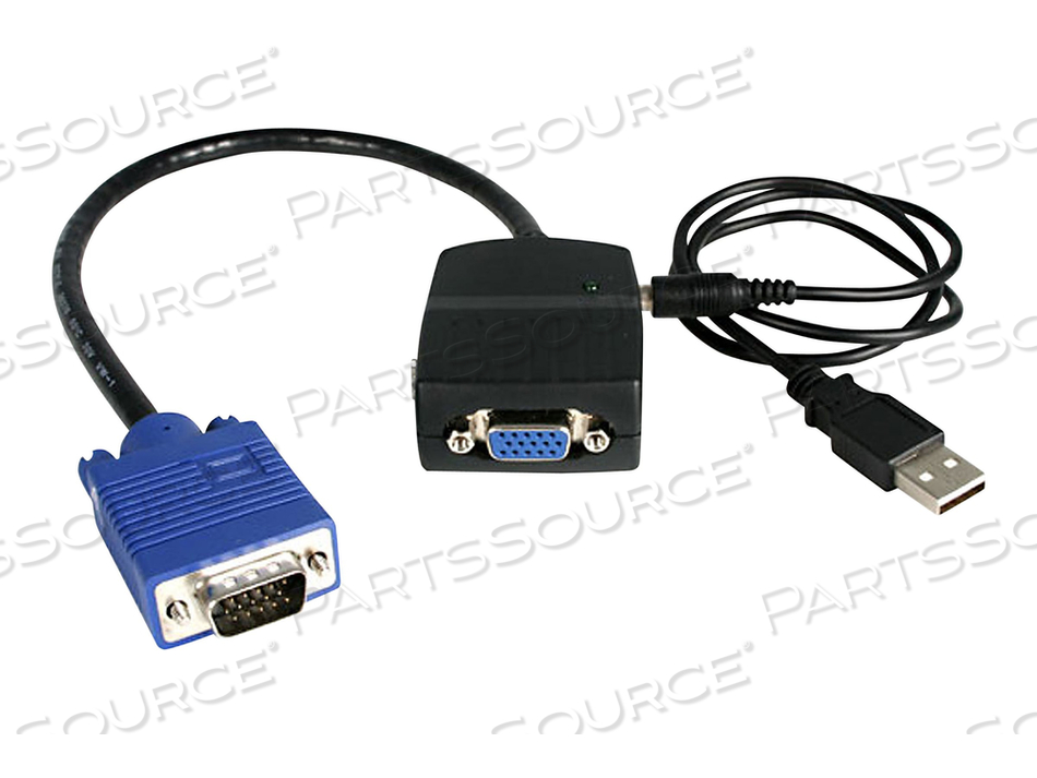COMPACT USB-POWERED VGA SPLITTER ALLOWS YOU TO SPLIT A VIDEO SOURCE TO TWO SEPAR by StarTech.com Ltd. COMPACT USB-POWERED VGA SPLITTER ALLOWS YOU TO SPLIT A VIDEO SOURCE TO TWO SEPAR by StarTech.com Ltd.