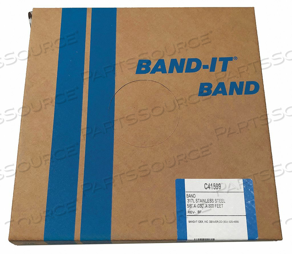 BAND 317L 1/4H SS 5/8 X 0.030 X 300FT by Band-It