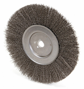 CRIMPED WIRE WHEEL BRUSH ARBOR 10 IN. by Weiler