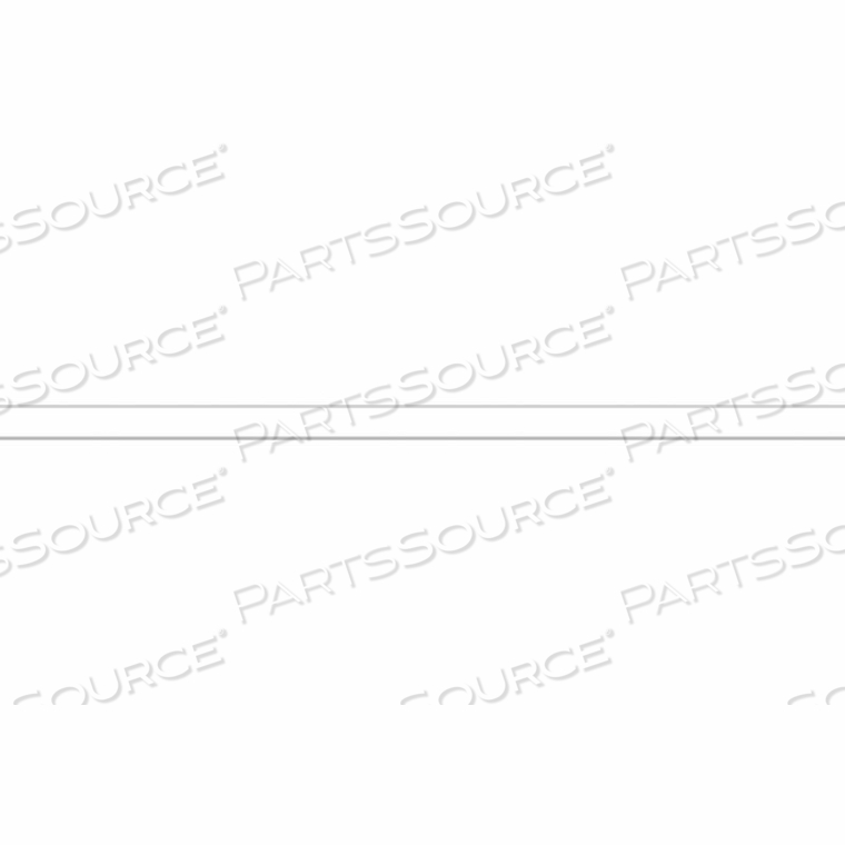 HEAVY-DUTY FLOOR MARKING STRIP, 2"X48", WHITE, 10/PACK by Accuform Manufacturing, Inc.