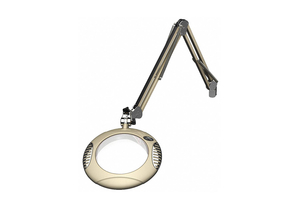 MAGNIFIER LIGHT LED BEIGE TABLE CLAMP by O.C. White