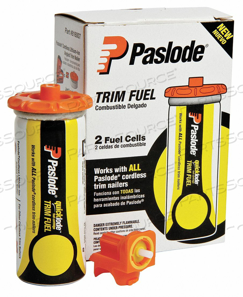 UNIVERSAL SHORT YELLOW TRIM FUEL CELL by Paslode UNIVERSAL SHORT YELLOW TRIM FUEL CELL by Paslode