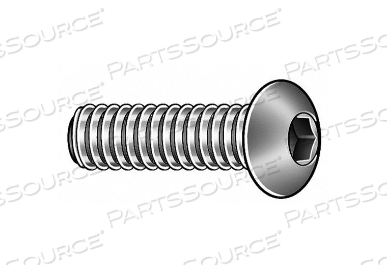 SHCS BUTTON STEEL 1/4 -20X3/8 PK100 by Kerr Lakeside