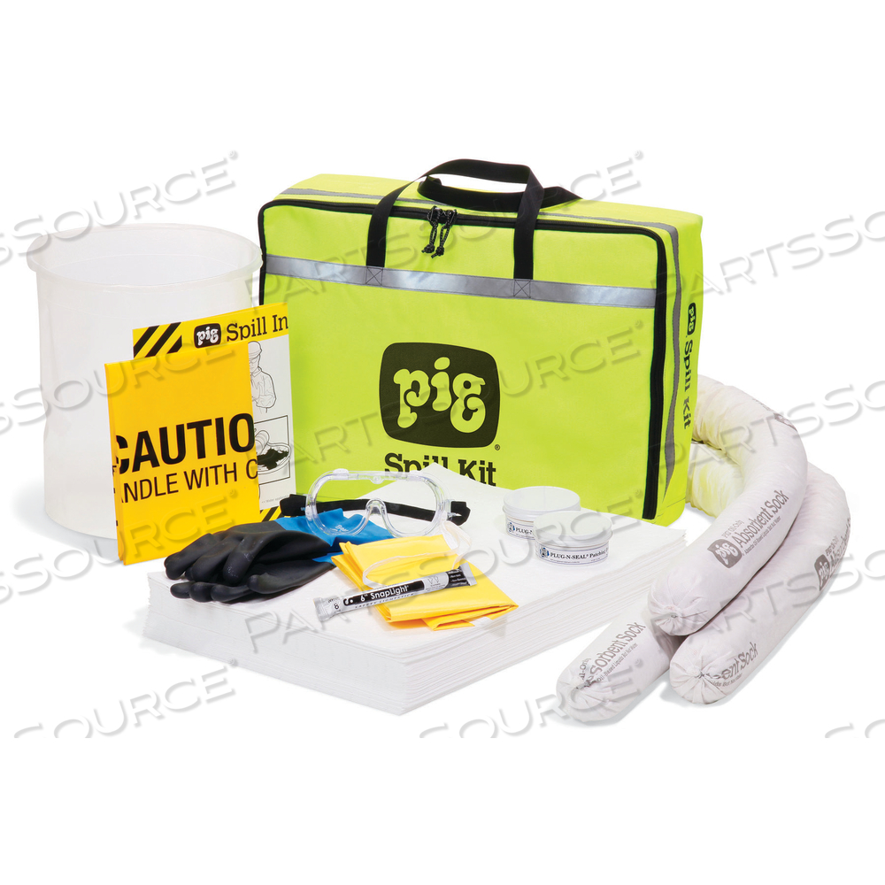 PIG OIL-ONLY TRUCK SPILL KIT IN STOWAWAY BAG by New Pig Corporation