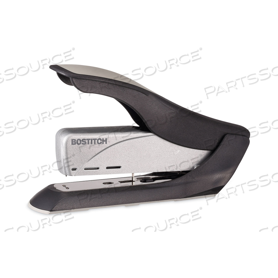 SPRING-POWERED PREMIUM HEAVY-DUTY STAPLER, 65-SHEET CAPACITY, BLACK/SILVER by Bostitch