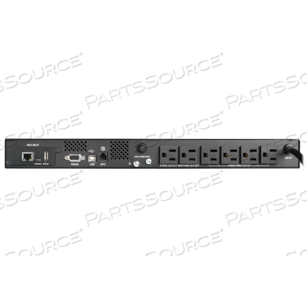 UPS SMART 500VA 300W RACKMOUNT USB DB9 WEBCARDLX 6 OUTLETS 1URM by Tripp Lite