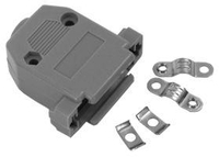 CONNECTOR BACKSHELL, 9-PIN D, METAL/PLASTIC by Detecto Scale / Cardinal Scale