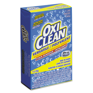 VERSATILE STAIN REMOVER VEND-BOX, 1-LOAD, 1OZ BOX, 156/CARTON by Oxiclean