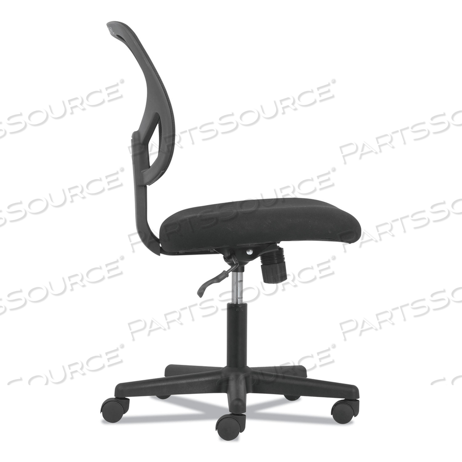 1-OH-ONE MID-BACK TASK CHAIRS, SUPPORTS UP TO 250 LB, 17" TO 22" SEAT HEIGHT, BLACK 