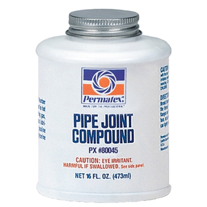 PIPE JOINT COMPOUND 16 OZ. BLACK by Permatex