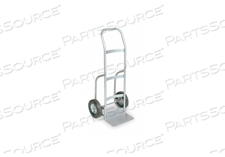CORROSION-RESISTANT WELDED ALUMINUM GENERAL PURPOSE HAND TRUCK, LOAD CAPACITY 400 LB, OVERALL HEIGHT 46 IN, OVERALL WIDTH 20 1/2 IN, NOSE PL by DAYTON ELECTRIC MANUFACTURING CO