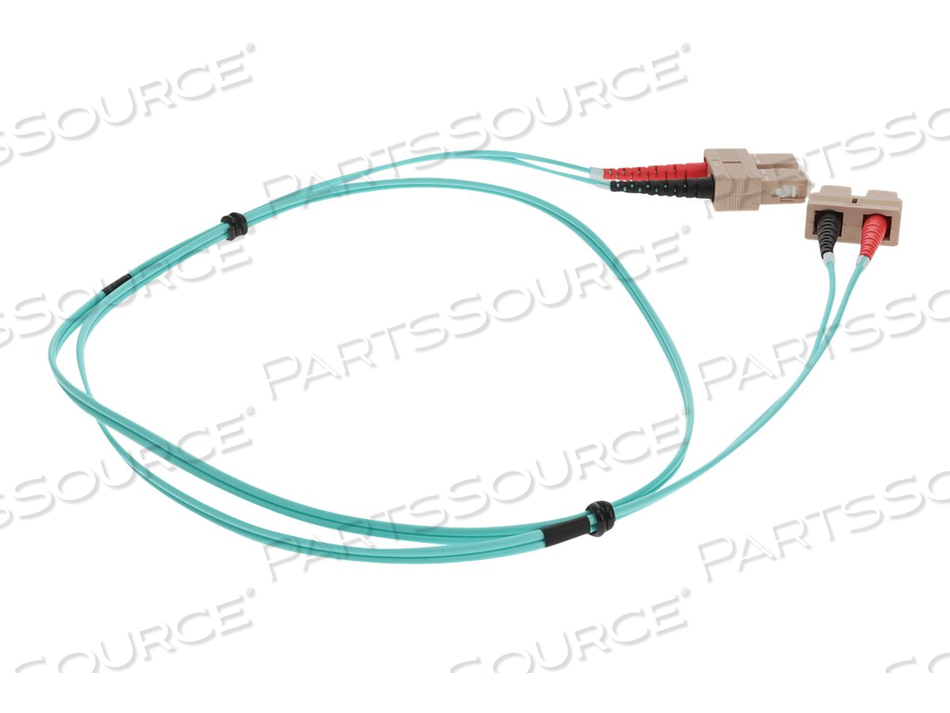 ADDON, PATCH CABLE, SC/PC MULTI-MODE (M) TO SC/PC MULTI-MODE (M), 0.5 M, FIBER OPTIC, DUPLEX, 50 / 125 MICRON, OM3, RISER, AQUA by ADDON ADDON, PATCH CABLE, SC/PC MULTI-MODE (M) TO SC/PC MULTI-MODE (M), 0.5 M, FIBER OPTIC, DUPLEX, 50 / 125 MICRON, OM3, RISER, AQUA by ADDON