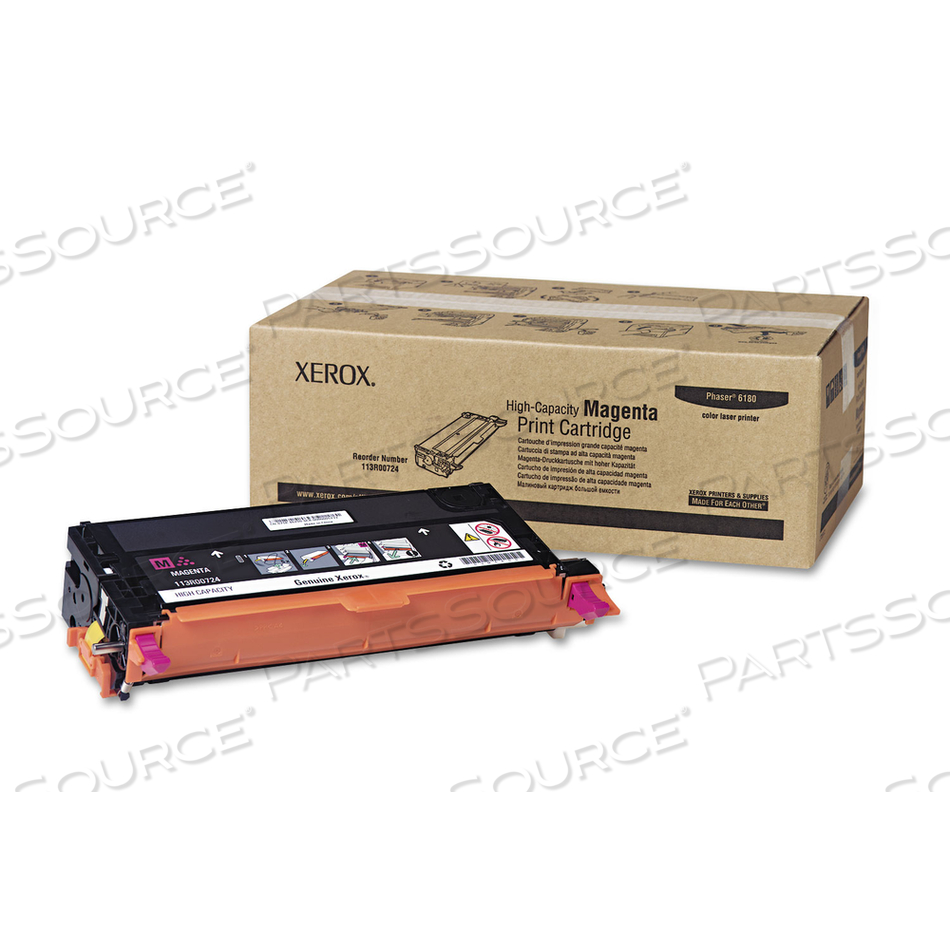 TONER CARTRIDGE, REPLACEMENT FOR XEROX PHASER 6180, XEROX PHASER 6180DN, XEROX PHASER 6180MFP, XEROX PHASER 6180N TONER CARTRIDGE, REPLACEMENT FOR XEROX PHASER 6180, XEROX PHASER 6180DN, XEROX PHASER 6180MFP, XEROX PHASER 6180N