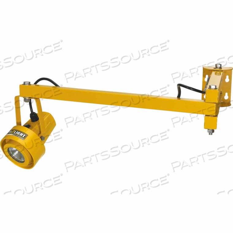 PROLIGHT LED DOCK LIGHT W/ 40" ARM, 20W, 1700 LUMENS, 5000K, ON/OFF SWITCH, IP65 by Southwire Company, LLC PROLIGHT LED DOCK LIGHT W/ 40" ARM, 20W, 1700 LUMENS, 5000K, ON/OFF SWITCH, IP65 by Southwire Company, LLC