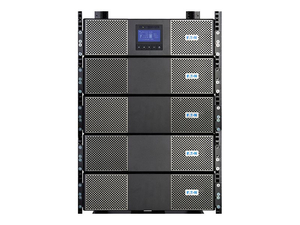 EATON 9PX3K3UNP1 - UPS ( RACK-MOUNTABLE / EXTERNAL ) - AC 200/208/220/230/240 V - 3000 WATT - 3000 VA - ETHERNET, RS-232, USB - OUTPUT CONNECTORS: 8 - 6U - BLACK AND SILVER by Eaton
