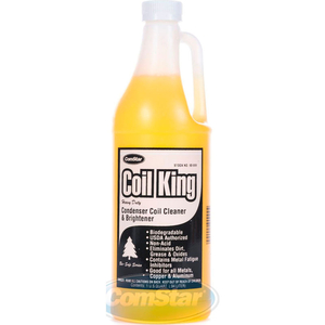 COIL KING EXTERNAL CONDENSER COIL CLEANER AND BRIGHTENER 1 QT. by Comstar International Inc