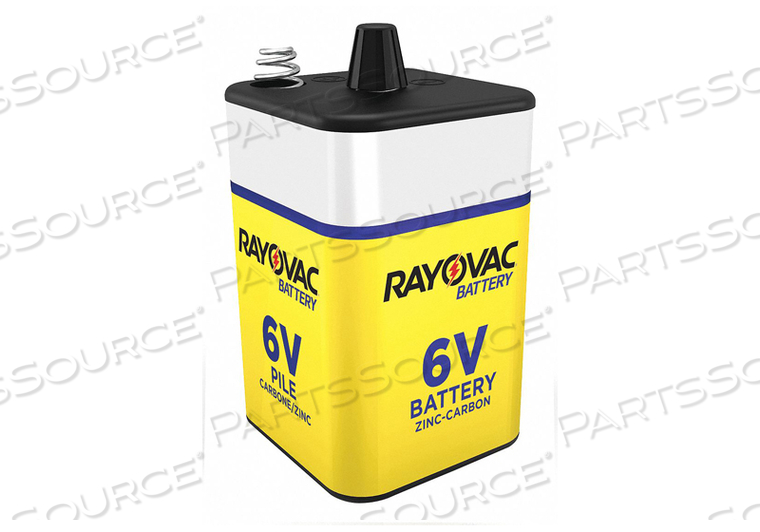 BATTERY LANTERN, CARBON ZINC, 6V, 10 AH by Rayovac BATTERY LANTERN, CARBON ZINC, 6V, 10 AH by Rayovac